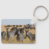 Porte-clés Zèbre de Grant (Recto)