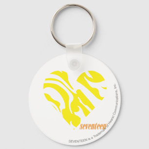 Porte-clés Zèbre Jaune 4