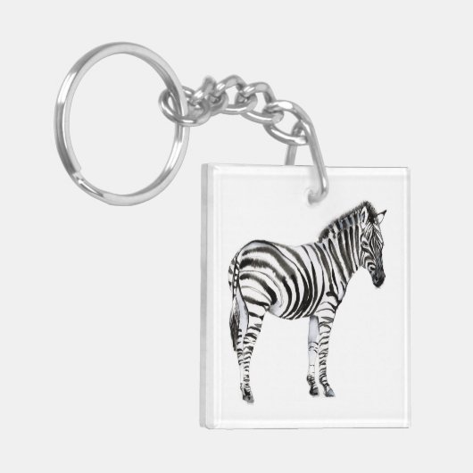Porte-clés Zèbre permanent (Devant gauche)