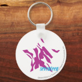 Porte-clés Zèbre pourpre 4 (Recto)