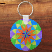 Porte-clés Zen Mandala (Recto)