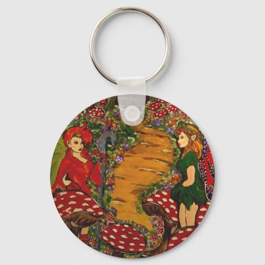 Porte-clés Zenefria & Samaia Fée (Recto)