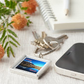 Porte-clés zES006 EL TEIDE Tenerife Espagne, (Côté)