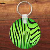 Porte-clés Zesty Zebra Green (Recto)