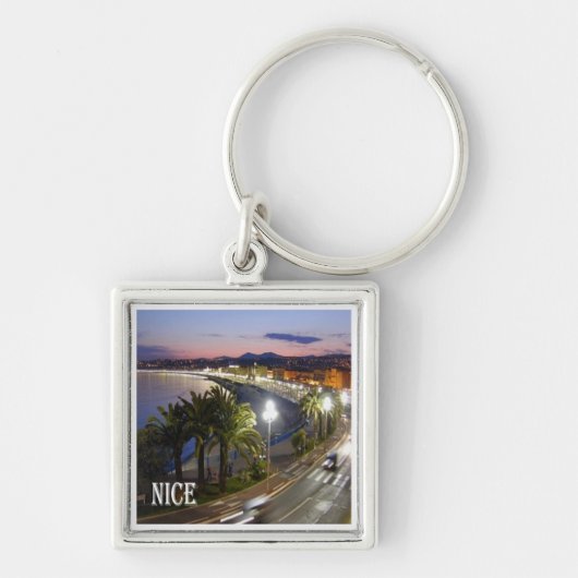 Porte-clés zFR085 NICE NIZZA French Riviera, France, (Devant)
