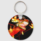 Porte-clés Zhulong Dragon de Feu (Recto)