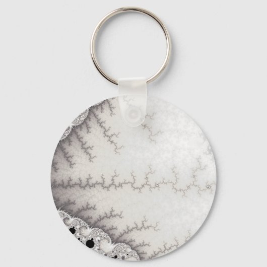 Porte-clés Zigzag Argent (Recto)