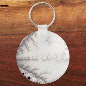 Porte-clés Zigzag Argent (Recto)