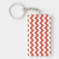 Zigzag orange et blanc