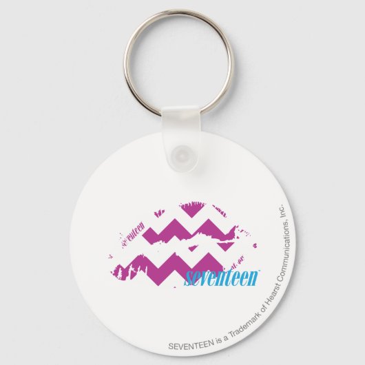 Porte-clés ZigZag violet (Recto)