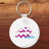 Porte-clés ZigZag violet (Recto)