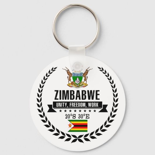 Porte-clés Zimbabwe (Recto)