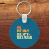 Porte-clés Zio Man Myth Legend Retro (Recto)