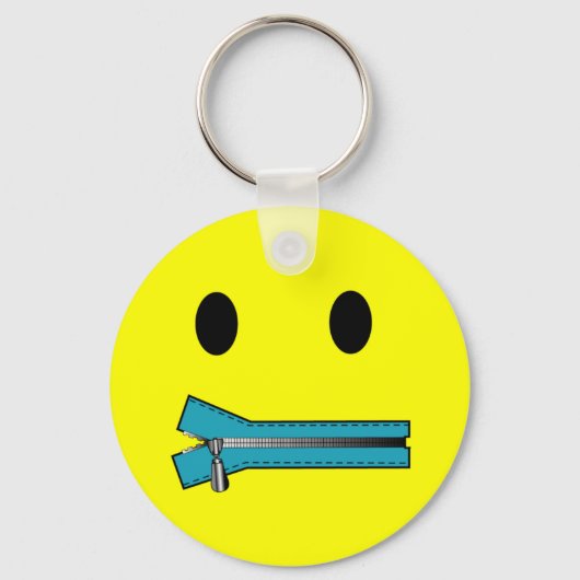 Porte-clés 'zip it FACE PORTE - CLÉ (Recto)