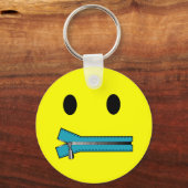 Porte-clés 'zip it FACE PORTE - CLÉ (Recto)