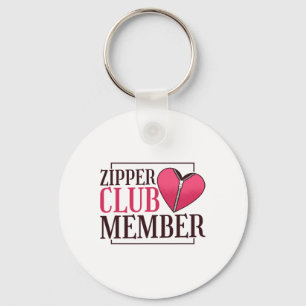 Porte-clés Zipper Club Membre Sensibilisation aux maladies ca