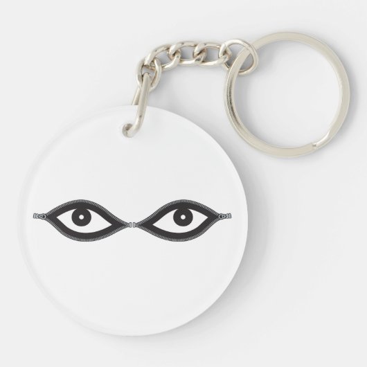 Porte-clés Zipper eyes (Dos)