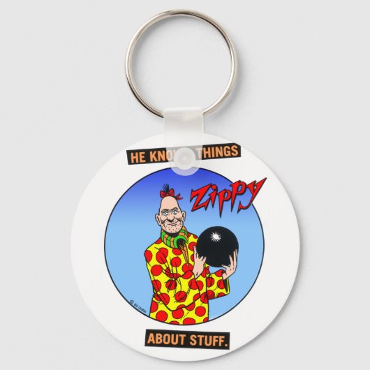 Porte-clés Zippy connaît les choses.... (Recto)