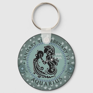 Porte-clés Zodiac Aquarius