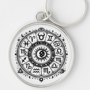 Porte-clés Zodiac Arcana — Les Douze Signes par BurnsInHell