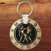 Porte-clés Zodiac occidental - Gemini (Recto)