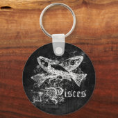 Porte-clés Zodiac Vintage Pisces (Recto)