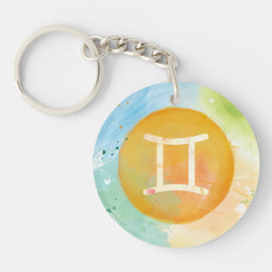 Porte-clés Zodiaque Astrologie Gémeaux – Esprit jo