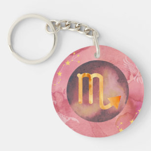 Porte-clés Zodiaque Astrologie Scorpion – Profonde