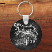 Porte-clés Zodiaque Bélier Vintage (Recto)