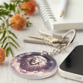 Porte-clés Zodiaque céleste de Leo (Devant droit)