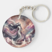 Porte-clés Zodiaque céleste de Virgo (Dos)