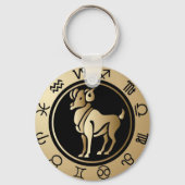 Porte-clés Zodiaque occidental - Bélier (Recto)