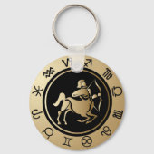 Porte-clés Zodiaque occidental - Sagittaire (Recto)