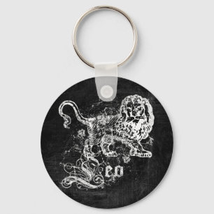 Porte-clés Zodiaque Vintage Lion