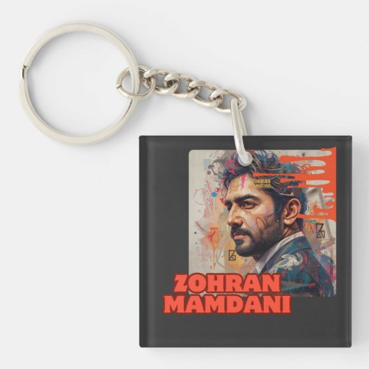 Porte-clés Zohran Mamdani (Devant)