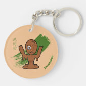 Porte-clés Zombie de boue japonaise Dorotabo (Dos)