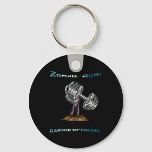 Porte-clés Zombie Gym : Cardio En Option Zombie Gym