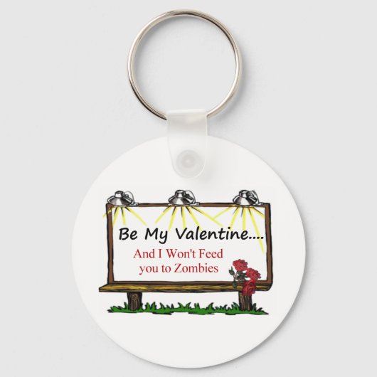 Porte-clés Zombie Valentine (Recto)