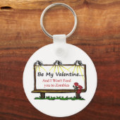 Porte-clés Zombie Valentine (Recto)