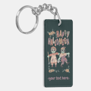 Porte-clés Zombies de poupée de saguette d'Halloween (1) -