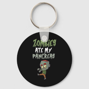 Porte-clés Zombies ont mangé mon pancréas T1d diabète de type