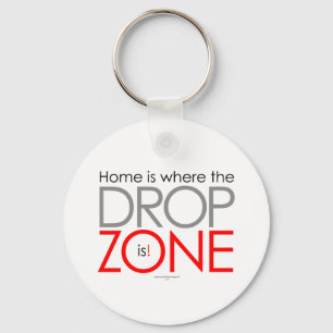 Porte-clés Zone de largage de Skydiving