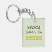 Porte-clés Zone de tempête 51 (Devant gauche)