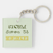 Porte-clés Zone de tempête 51 (Dos)