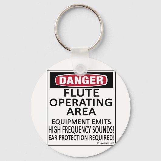 Porte-clés Zone d'exploitation des flux (Recto)