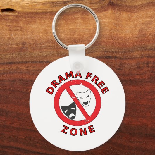 Porte-clés Zone sans drame (Recto)