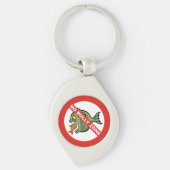 Porte-clés Zone sans harcèlement (Devant)