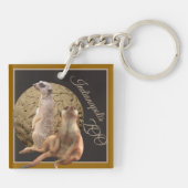 Porte-clés Zoo de Meerkats Indianapolis (Dos)