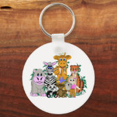 Porte-clés ZOO Girl (Recto)