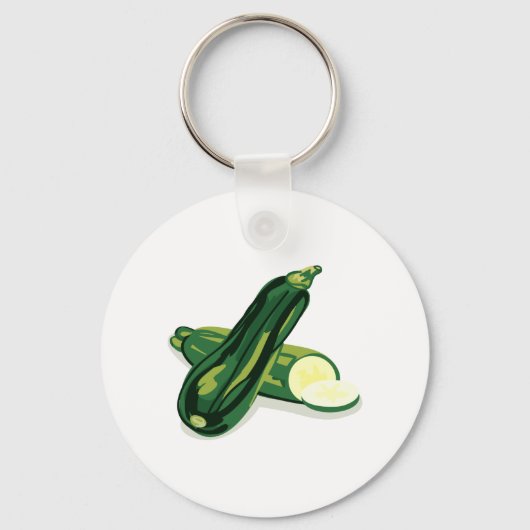 Porte-clés Zucchini Vegetable (Recto)